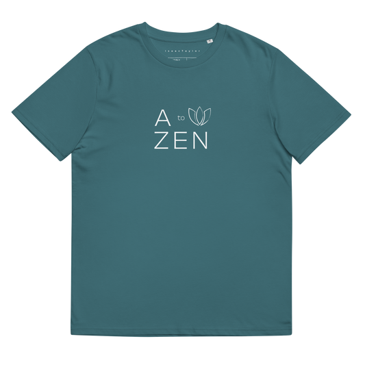 A to Zen Lotus Organic Unisex Tee